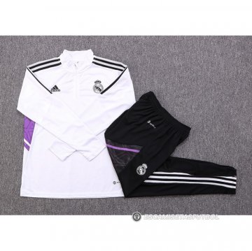 Chandal de Sudadera del Real Madrid 2022-23 Blanco