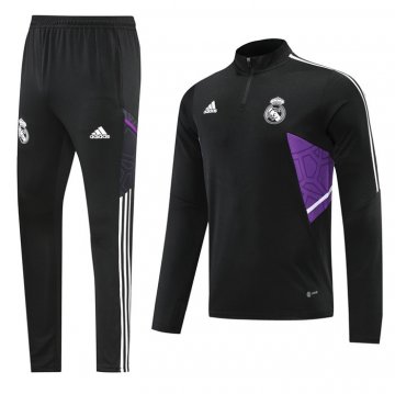 Chandal de Sudadera del Real Madrid 22-23 Negro