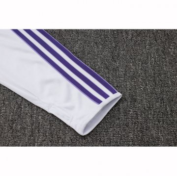 Chandal de Sudadera del Real Madrid 25-26 Blanco Purpura