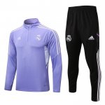 Chandal de Sudadera del Real Madrid Nino 22-23 Purpura