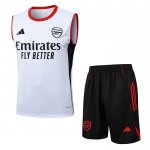 Chandal del AC Milan Sin Mangas 25-26 Blanco