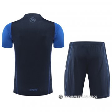 Chandal del Argelia Manga Corta 23-24 Azul - Pantalon Corto