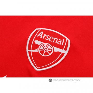Chandal del Arsenal Manga Corta 22-23 Rojo