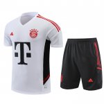 Chandal del Bayern Munich Manga Corta 2022-23 Blanco - Pantalon Corto