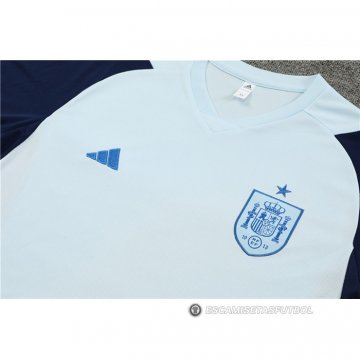 Chandal del Espana Manga Corta 2023-24 Azul - Pantalon Corto