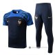 Chandal del Francia Manga Corta 2022-23 Azul