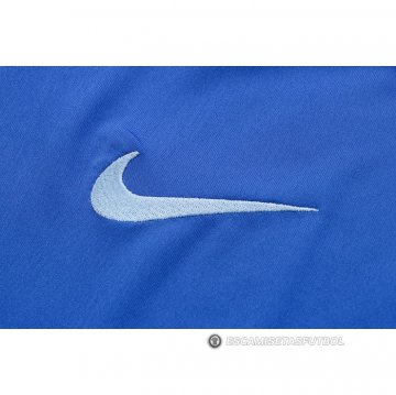 Chandal del Inglaterra Manga Corta 22-23 Azul - Pantalon Corto