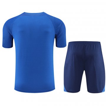 Chandal del Inter Milan Manga Corta 2022-23 Azul - Pantalon Corto