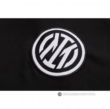 Chandal del Inter Milan Manga Corta 2022-23 Negro - Pantalon Corto