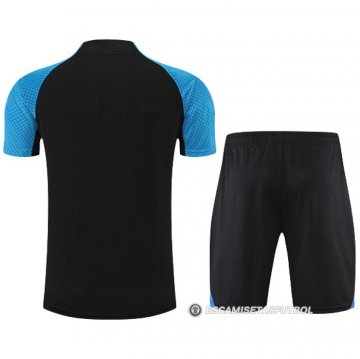 Chandal del Inter Milan Manga Corta 22-23 Negro - Pantalon Corto