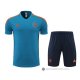 Chandal del Manchester United Manga Corta 22-23 Azul - Pantalon Corto