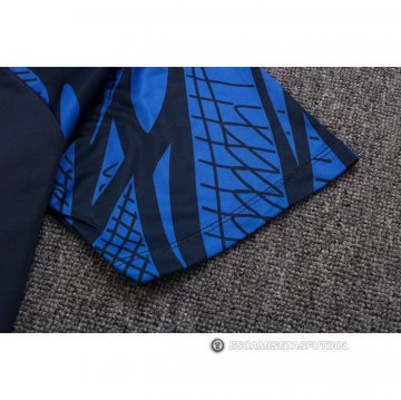 Chandal del Paises Bajos Manga Corta 22-23 Azul - Pantalon Corto