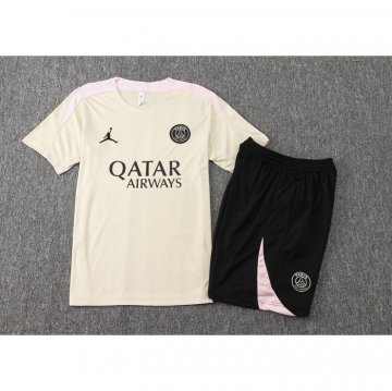 Chandal del Paris Saint-Germain Jordan Manga Corta 24-25 Amarillo - Pantalon Corto
