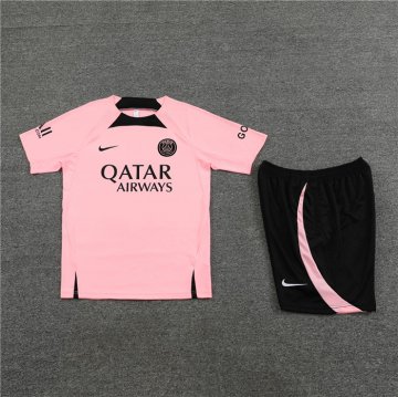 Chandal del Paris Saint-Germain Manga Corta 22-23 Rosa - Pantalon Corto