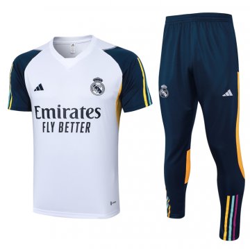 Chandal del Real Madrid Manga Corta 2023-24 Blanco
