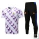 Chandal del Real Madrid Manga Corta 22-23 Blanco y Purpura