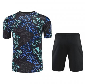 Chandal del Real Madrid Manga Corta 22-23 Gris - Pantalon Corto