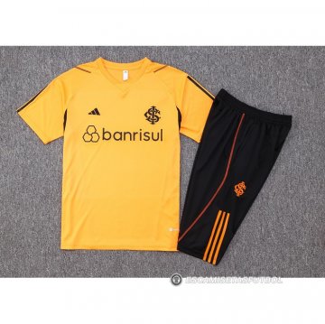 Chandal del SC Internacional Manga Corta 23-24 Naranja - Pantalon Corto