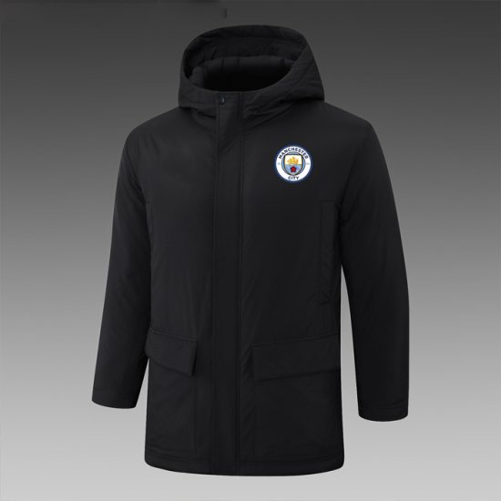 Chaqueta Invierno del Manchester City 24-25 Negro - Haga un click en la imagen para cerrar