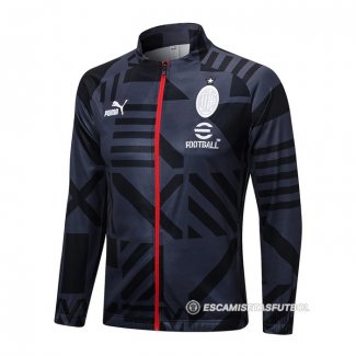 Chaqueta del AC Milan 22-23 Gris
