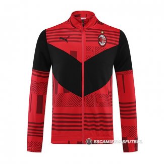 Chaqueta del AC Milan 22-23 Rojo