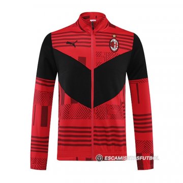 Chaqueta del AC Milan 22-23 Rojo