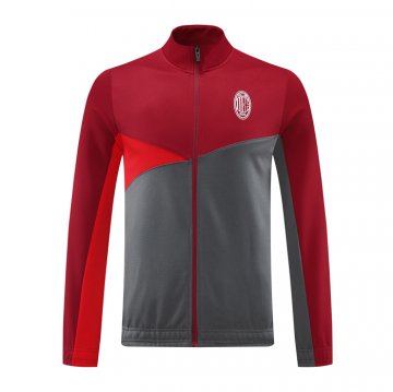 Chaqueta del AC Milan 24-25 Rojo Gris