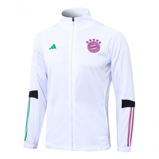 Chaqueta del Bayern Munich 23-24 Blanco - Haga un click en la imagen para cerrar