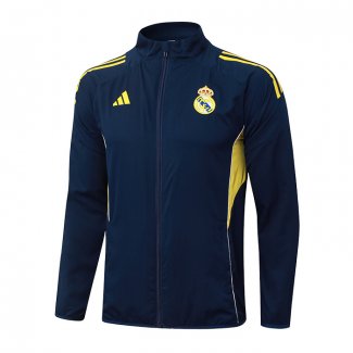Chaqueta del Real Madrid 25-26 Azul Amarillo