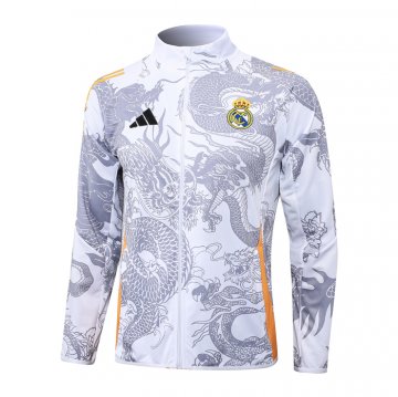 Chaqueta del Real Madrid Dragon 2024-25 Blanco