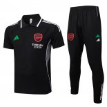Conjunto Polo del Arsenal 25-26 Negro