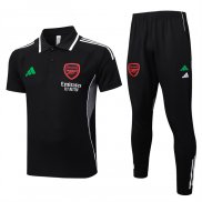Conjunto Polo del Arsenal 25-26 Negro