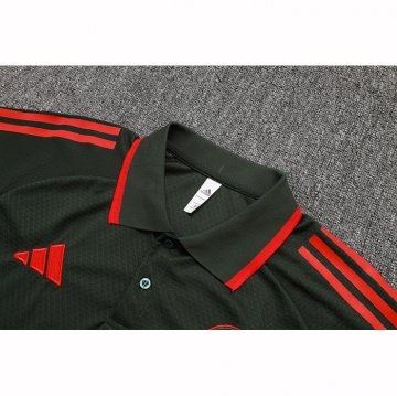 Conjunto Polo del Bayern Munich 25-26 Verde Oscuro