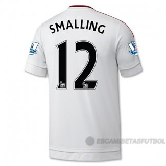 Camiseta Jugador del Manchester United Smalling 2ª Equipacion 20