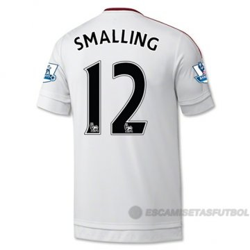 Camiseta Jugador del Manchester United Smalling 2ª Equipacion 20
