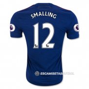 Camiseta Jugador del Manchester United Smalling 2ª Equipacion 20