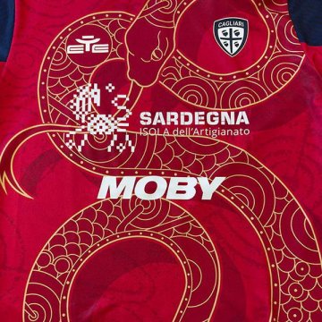 Tailandia Camiseta Cagliari Calcio Special 24-25 Rojo