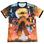 Tailandia Camiseta Japon Anime 2025 Negro Naranja