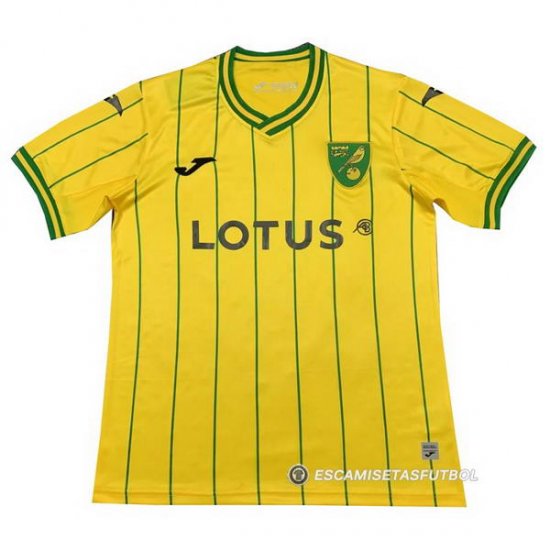 Tailandia Camiseta Norwich City 1ª 22-23 - Haga un click en la imagen para cerrar