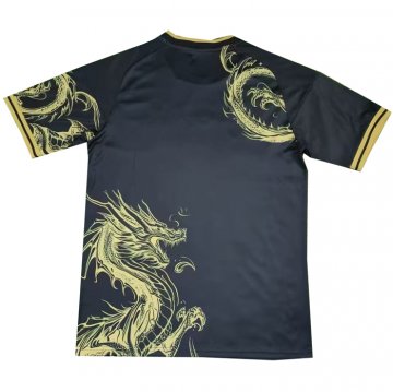 Tailandia Camiseta Real Madrid Dragon 2024-25 Negro Oro