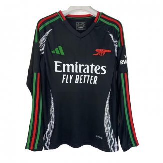 Camiseta Arsenal 2ª Manga Larga 24-25
