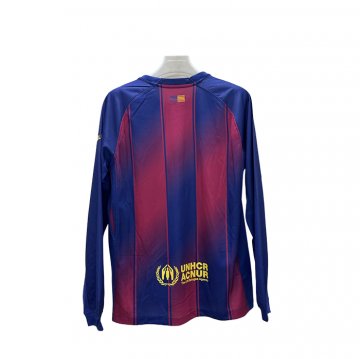 Camiseta Barcelona 1ª Manga Larga 25-26