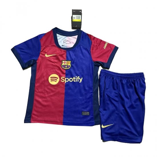 Camiseta Barcelona 1ª Nino 24-25 - Haga un click en la imagen para cerrar