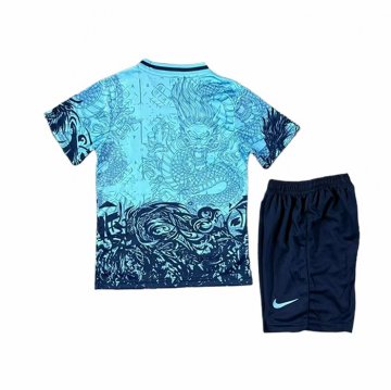 Camiseta Barcelona Special Nino 2025-26 Azul