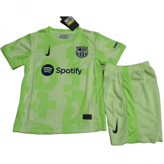Camiseta Barcelona 3ª Nino 24-25 - Haga un click en la imagen para cerrar