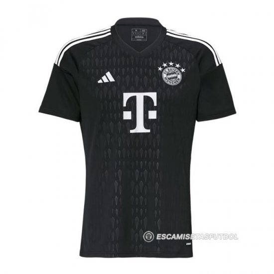 Camiseta Bayern Munich Portero 23-24 Negro - Haga un click en la imagen para cerrar