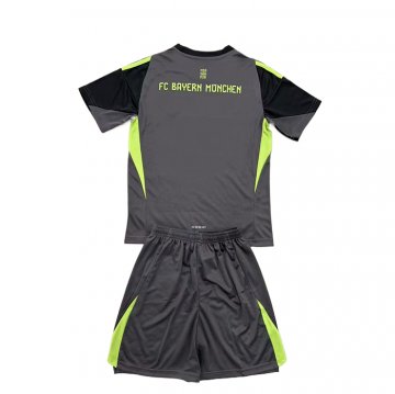 Camiseta Bayern Munich Portero Nino 25-26 Negro