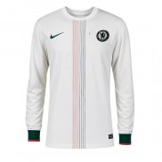 Camiseta Chelsea 2ª Manga Larga 25-26