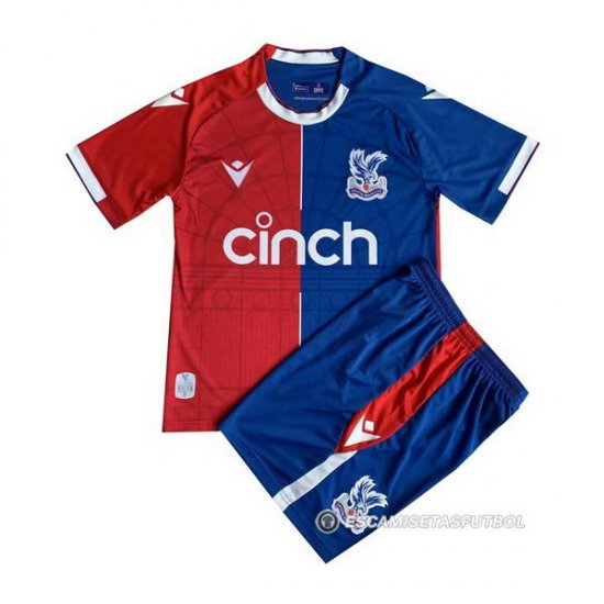 Camiseta Crystal Palace 1ª Nino 23-24 - Haga un click en la imagen para cerrar