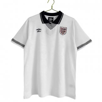 Camiseta Inglaterra 1ª Retro 1990